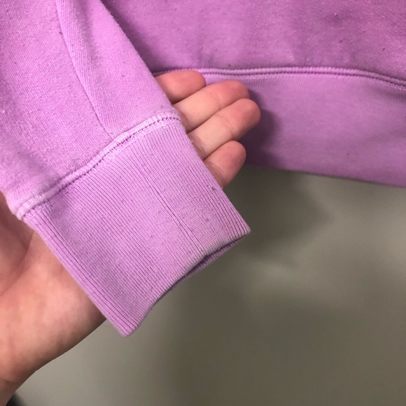 Victoria secret pink quarter zip jacket purple - Picture 6 of 9